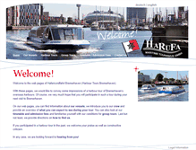 Tablet Screenshot of hafenrundfahrt-bremerhaven.de